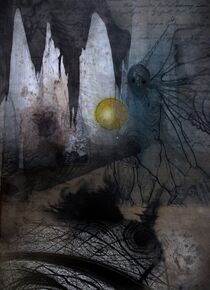 Dark Angel and Crazy Moon by Friedrich W. Stumpfi