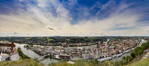 Panorama von Passau in Bayern von Patrick Gross