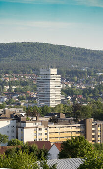 Blick auf das Rathaus in Kaiserslautern