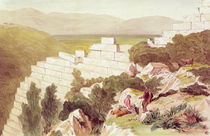 Walls of Ancient Samos von Edward Lear