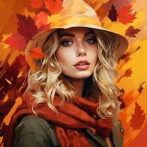 AUTUMN 2 by Poptonicart by Claudia Sauter