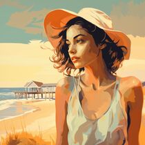 OUTERBANKS DREAMS 2 by Poptonicart by Claudia Sauter