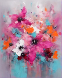 'Bunte Blumen' by Sabine Schemken