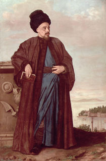 Richard Pococke in oriental costume by Jean-Etienne Liotard