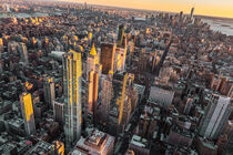 Manhattan bei Sonnenuntergang by Klaus Tetzner
