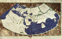 Map of the known world von Ptolemy