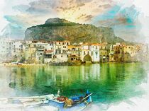 Cefalu Sunset by wolfpeter