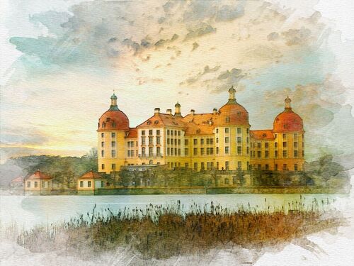 Moritzburg-2-1-watercolor