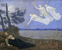 The Dream: "In his sleep he saw Love von Pierre Puvis de Chavannes