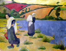 Washerwomen at the Laita River von Paul Serusier