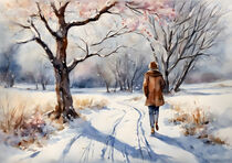 'Winterspaziergang' von Michael Jaeger
