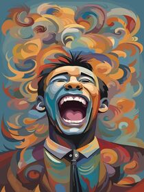 Bright laugh of A Man von majid1