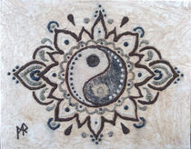Yin Yang Mandala von Marit Rolfsdatter
