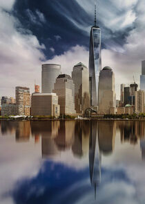 Skyline von New York City by Christiane Calmbacher