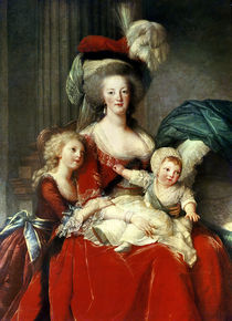 Marie-Antoinette  von Elisabeth Louise Vigee-Lebrun