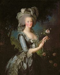 Marie Antoinette  by Elisabeth Louise Vigee-Lebrun