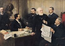 The Board of Directors of 'La Republique Francaise' von Henri Gervex