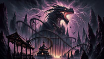 Dragon's Descent 23 by fantasycoasters