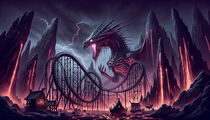 Dragon's Descent 24 by fantasycoasters