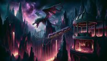 Dragon's Descent 25 by fantasycoasters