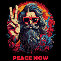 Peace Now - Frieden Jetzt - Pop Art von Frank Daske