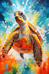'Bunte Schildkröte' von artemberaubend