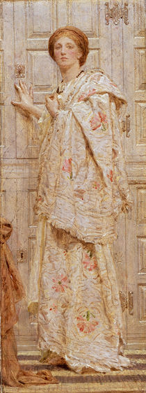An Embroidery  by Albert Joseph Moore