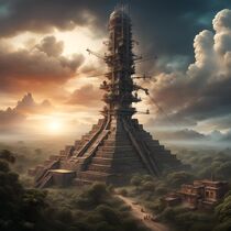 Tower from an Ancient Future by Mick Usher