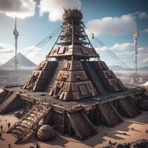 Construction of an Ancient Future von Mick Usher
