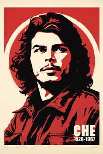 Ernesto Che Guevara | Vintage Poster (CHE 1928-1967) von Frank Daske