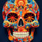 Art-skull-in-red-and-blue-3-4