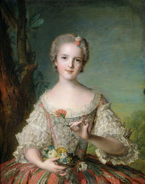 Portrait of Madame Louise de France  von Jean-Marc Nattier