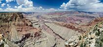 Ultra high res panorama shot of the Grand Canyon in the US Southwest by caladoart