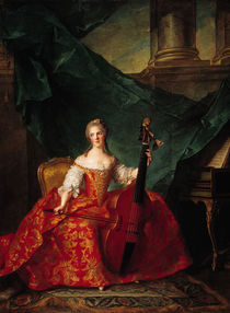 Madame Henriette de France  von Jean-Marc Nattier