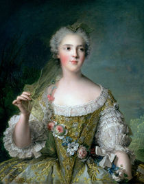 Portrait of Madame Sophie  von Jean-Marc Nattier