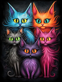 Katzen No.1 by Bettina Dittmann