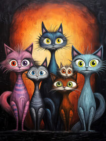 Katzen No.2 by Bettina Dittmann