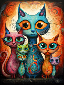 Katzen No.3 by Bettina Dittmann