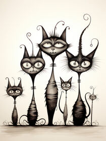 Katzen No.10 von Bettina Dittmann