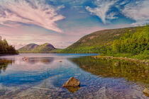 Jordan Pond and the Bubbles by John Bailey
