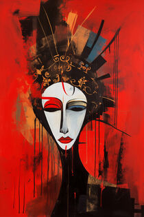 Lady Macbeth | Acryl auf Canvas via KI by Frank Daske