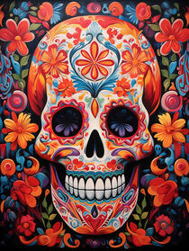 Dia de los Muertos | Mexikanischer Sugar Skull von Frank Daske