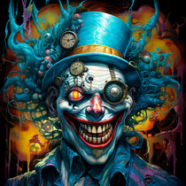 Steampunk Clown by Bettina Dittmann