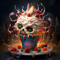 Halloween Cupcake No.3 by Bettina Dittmann