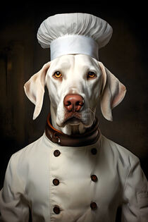 Labrador als Chefkoch by Bettina Dittmann