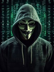 Anonymous Hacker | Inspiriert von V wie Vendetta von Frank Daske