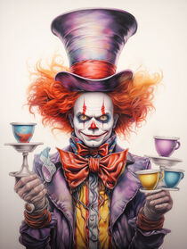 Bunter Clown No.2 von Bettina Dittmann