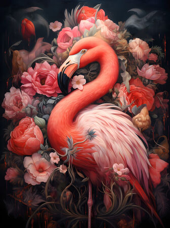 Flamingo-mit-rosen-gigapixel-standard-scale-2-00x
