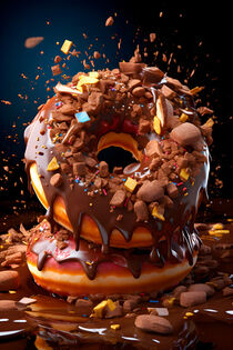 Schokoladen Donut von Bettina Dittmann