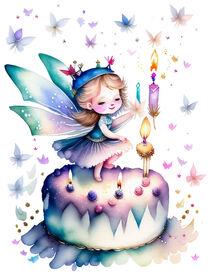 Happy Birthday Little Fairy by moonbloom